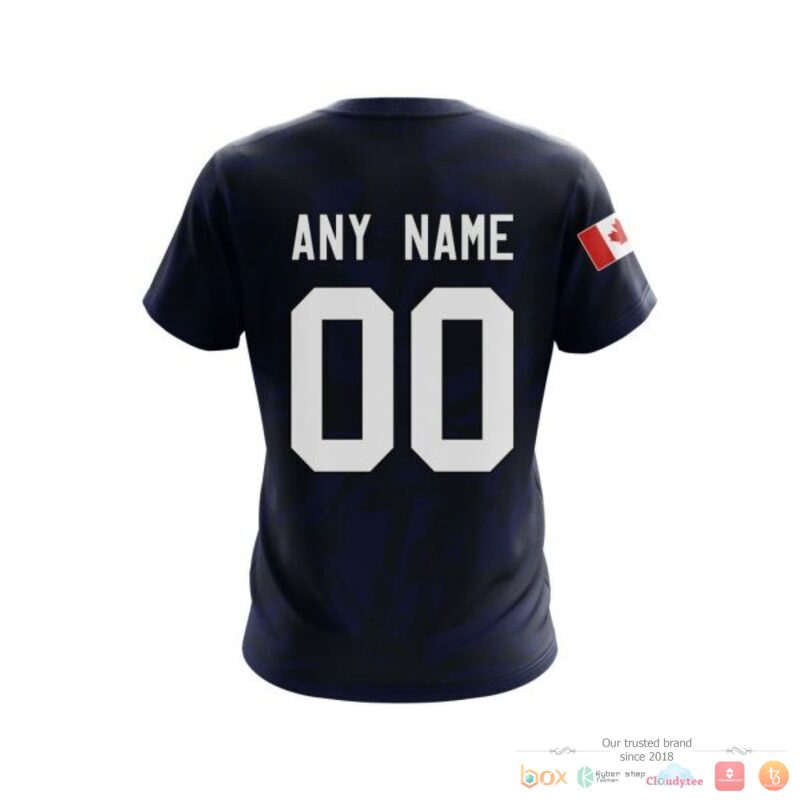 Personalized Winnipeg Jets With Canada Flag 3D Shirt Personalized Winnipeg Jets With Canada Flag 3D Shirt