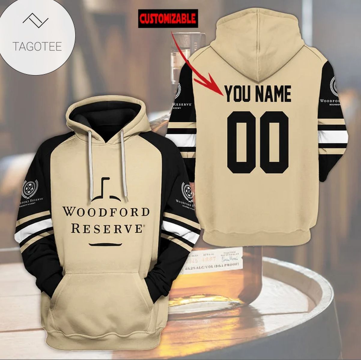 Personalized Woodford Reserve Logo Hoodie Personalized Woodford Reserve Logo Hoodie