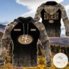 Personalized Your Name Hunting Camo Style San Francisco 49Ers Full Print Hoodie