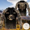 Personalized Your Name Hunting Camo Style St. Louis Rams Full Print Hoodie
