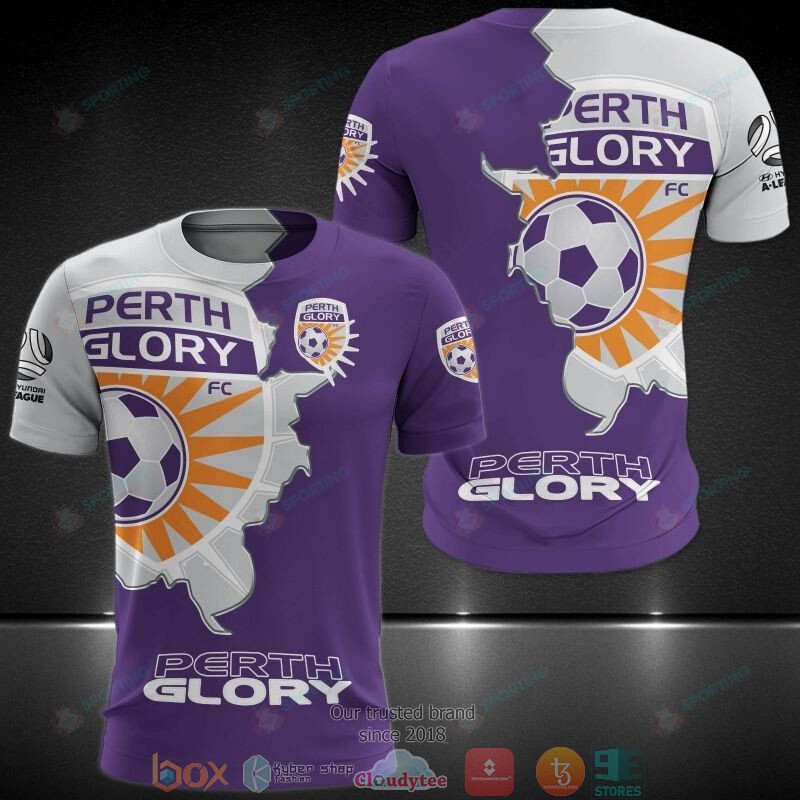 Perth Glory Fc 3D Hoodie Perth Glory Fc 3D Hoodie