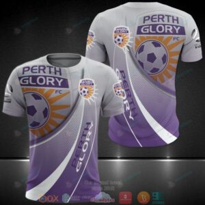 Perth Glory Purple 3D Hoodie