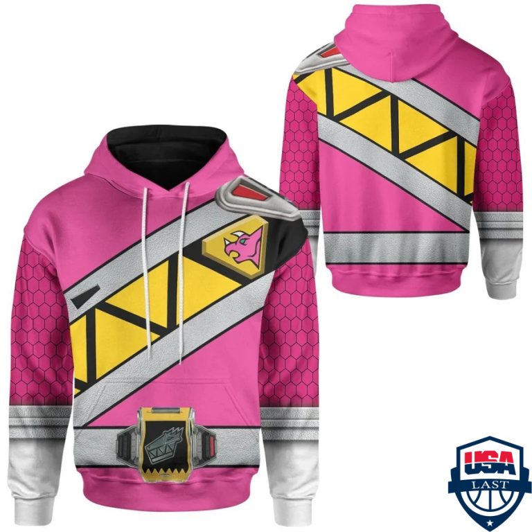 Pink-Dino-Charge-Power-Rangers-3D-Hoodie-Apparel-1
