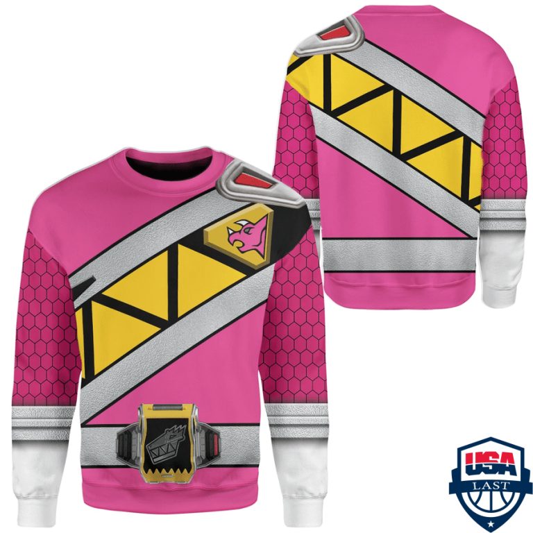 Pink-Dino-Charge-Power-Rangers-3D-Hoodie-Apparel-3