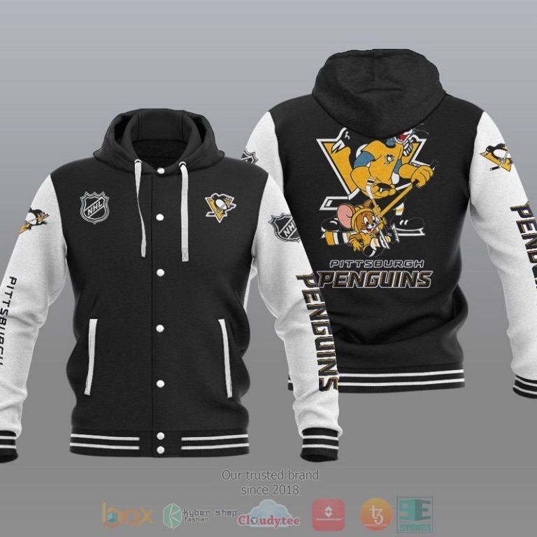 Pittsburgh-Penguins-Nhl-Tom-And-Jerry-Baseball-Hoodie-Jacket-1