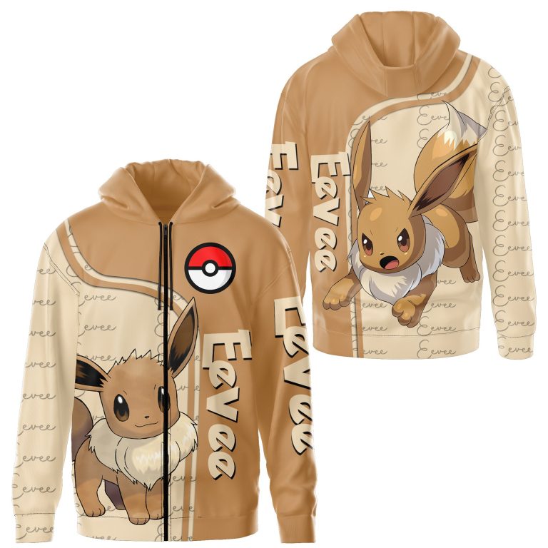 Pokemon-Eevee-3D-Shirt-Hoodie-2
