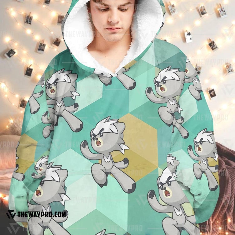Pokemon-Kubfu-Fleece-Hoodie-Blanket-1