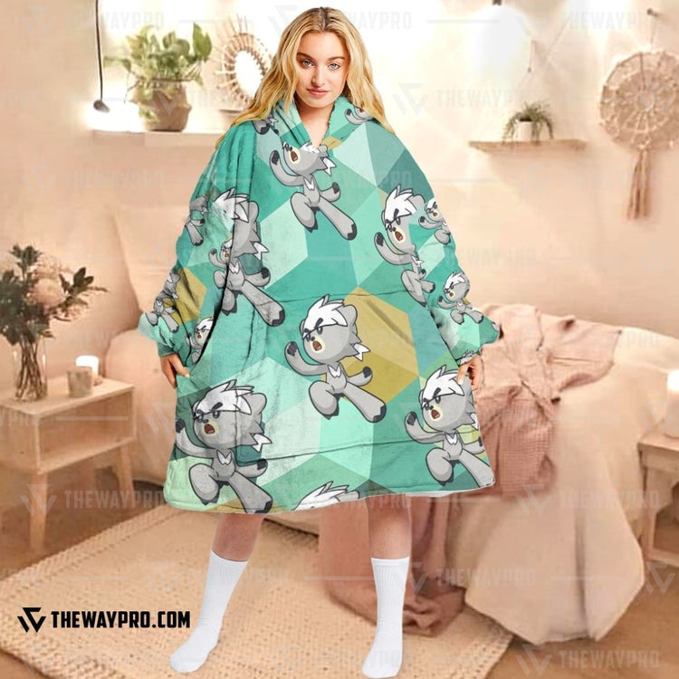 Pokemon-Kubfu-Fleece-Hoodie-Blanket-2