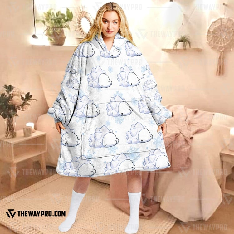 Pokemon-Snom-Fleece-Hoodie-Blanket-2