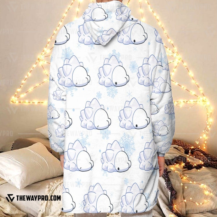 Pokemon-Snom-Fleece-Hoodie-Blanket-3