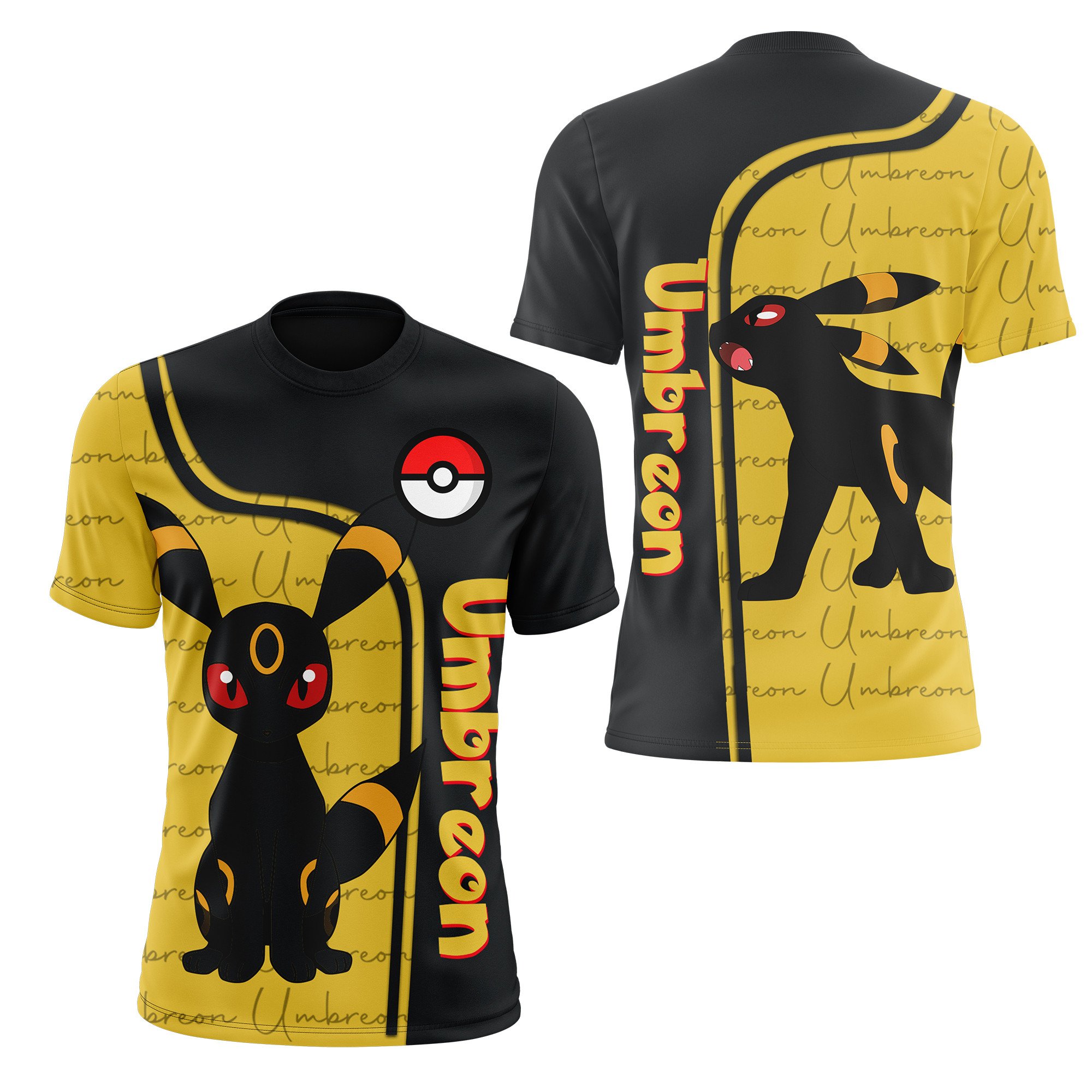 Pokemon Umbreon 3D Shirt Pokemon Umbreon 3D Shirt
