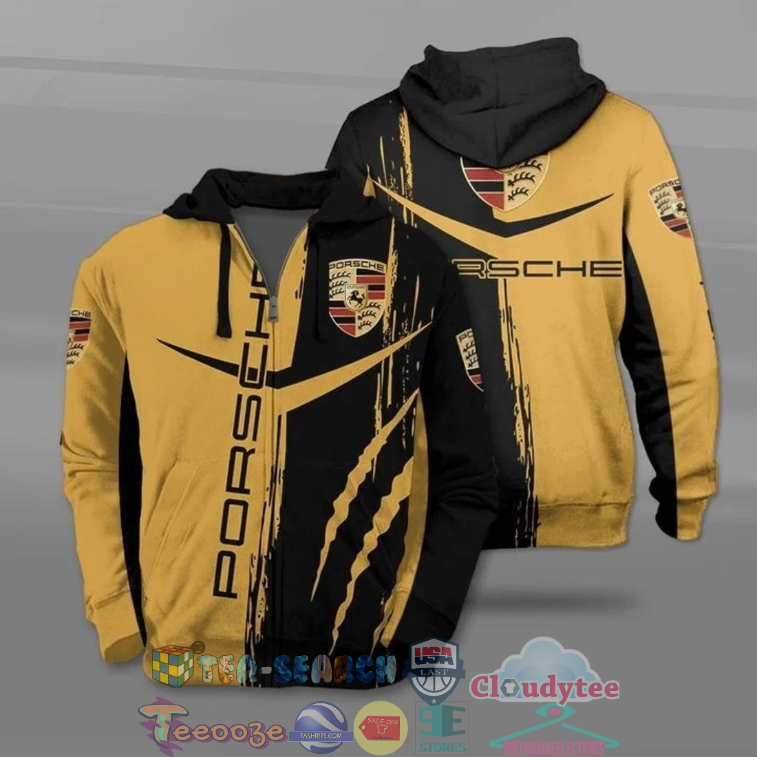 Porsche Ver 3 All Over Printed T-Shirt Hoodie Porsche Ver 3 All Over Printed T-Shirt Hoodie