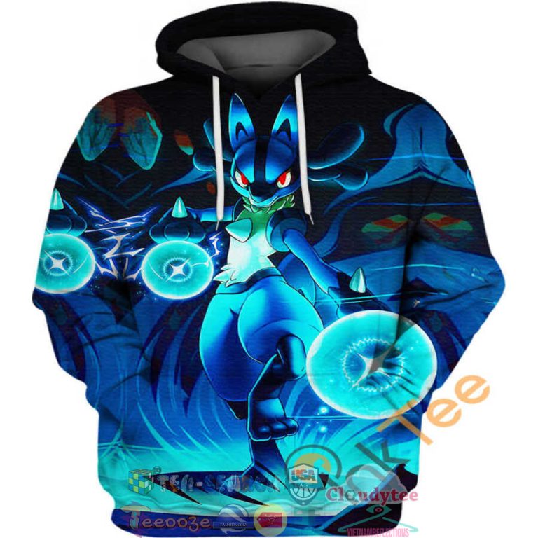 Powerful-Lucario-Pokemon-Hoodie-3D-2