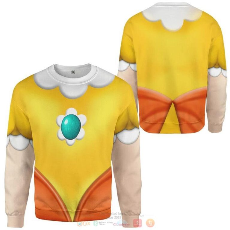Princess-Daisy-3D-Shirt-Hoodie-2