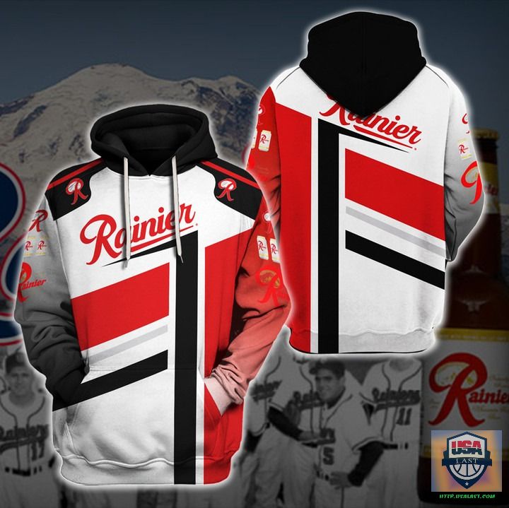 Rainier Beer 3D All Over Print Hoodie Rainier Beer 3D All Over Print Hoodie