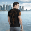 Raven Skull Till Valhalla Valknut Viking 3D Shirt