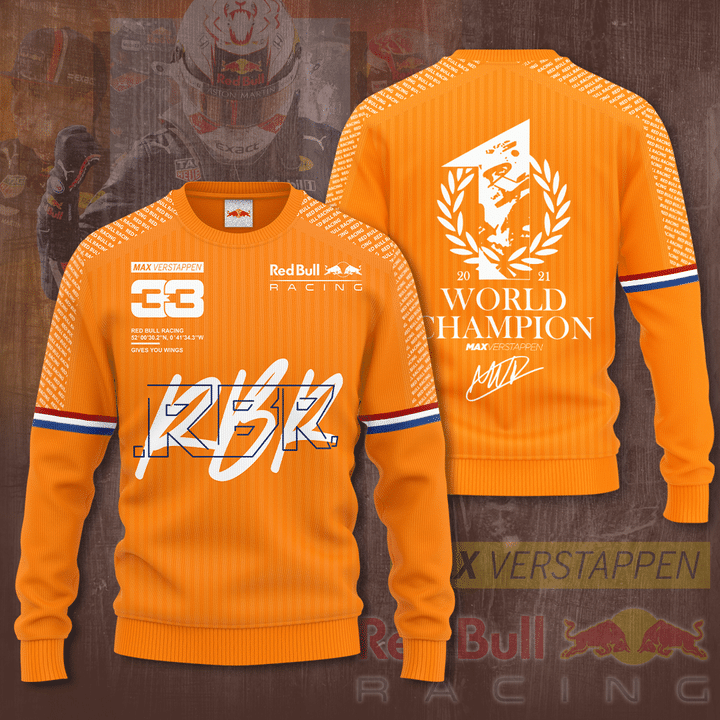 Redbull-Racing-F1-World-Champion-Max-Verstappen-Orange-3D-Shirt-Hoodie-3