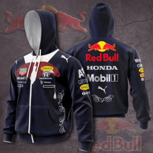Redbull Racing Mobil1 Honda 3D Shirt