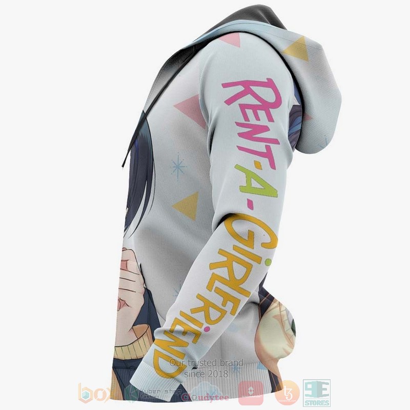 Rent A Girlfriend Ruka Sarashina Anime 3D Hoodie Rent A Girlfriend Ruka Sarashina Anime 3D Hoodie