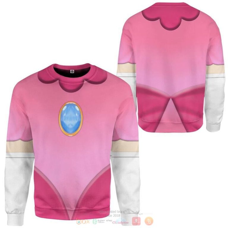 Rincess-Peach-3D-Shirt-Hoodie-2