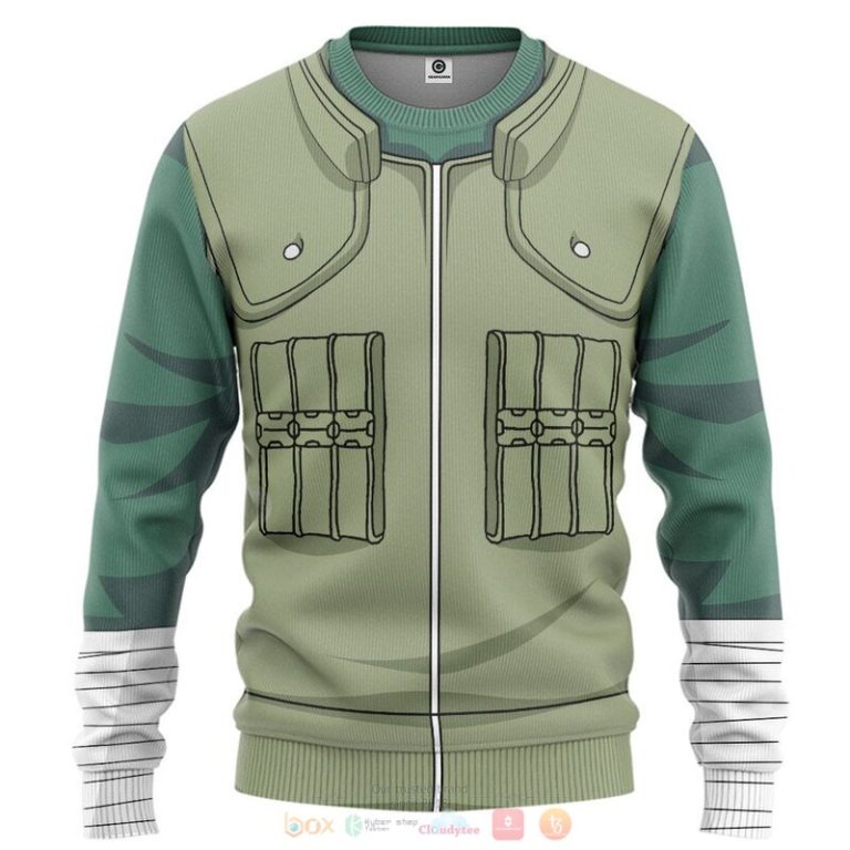 Rock-Lee-Cosplay-3D-Shirt-Hoodie-2