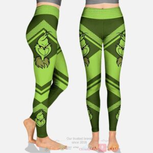 Rock Paper Scissors Throat Punch I Win Grinch Personalized Leggings