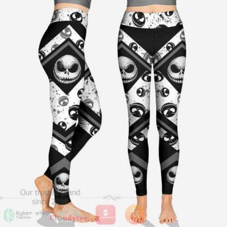Rock-Paper-Scissors-Throat-Punch-I-Win-Skellington-Personalized-Leggings-1