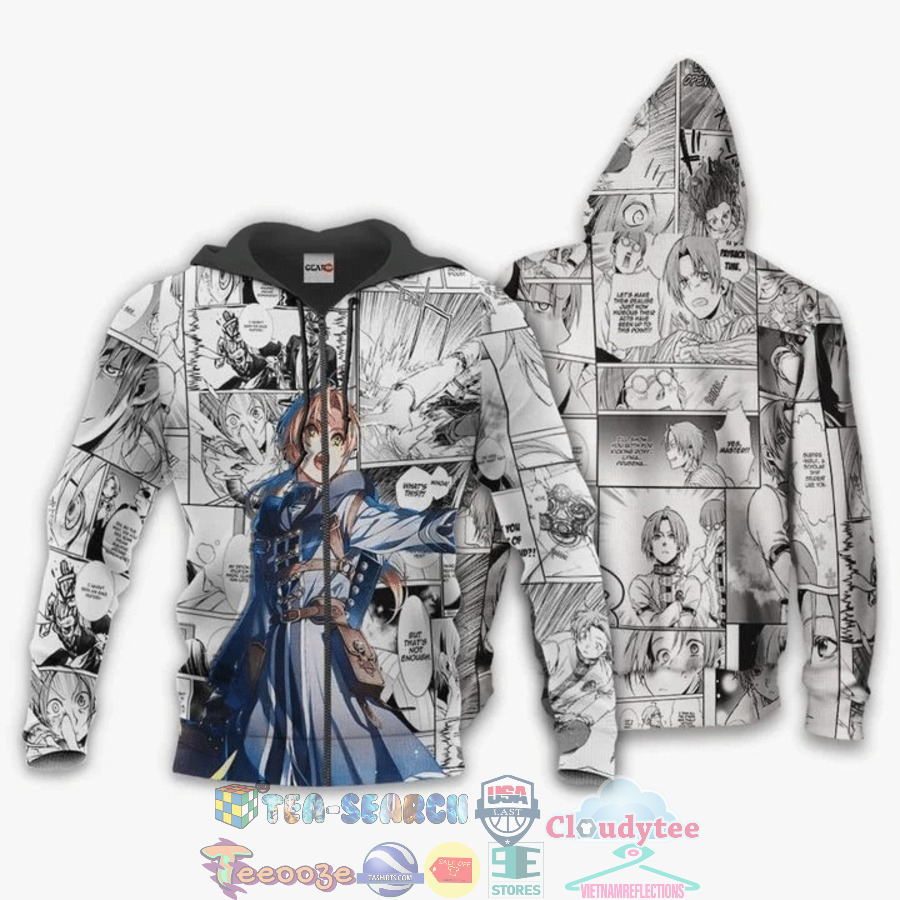 Rudeus Greyrat Mushoku Tensei 3D Hoodie Rudeus Greyrat Mushoku Tensei 3D Hoodie