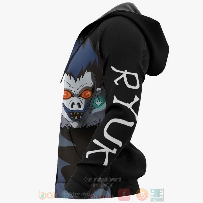 Ryuk Custom Anime Merch 3D Hoodie Ryuk Custom Anime Merch 3D Hoodie