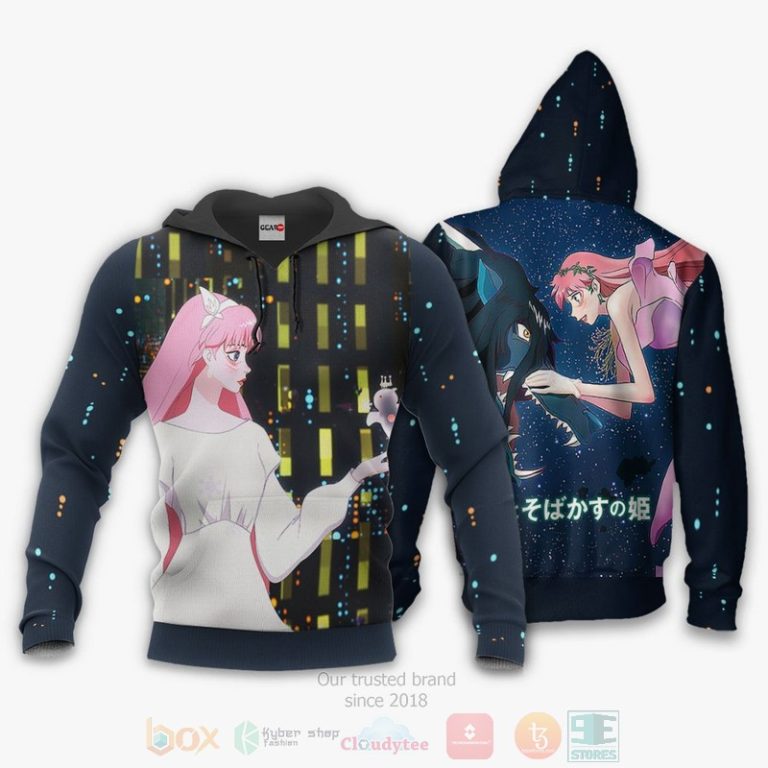 Ryuu-To-Sobakasu-No-Hime-Naitou-Suzu-Belle-Custom-Anime-3D-Hoodie-Bomber-Jacket-3