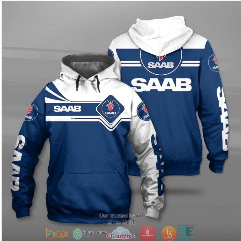 Saab-Automobile-Car-Motor-3D-Shirt-Hoodie-2