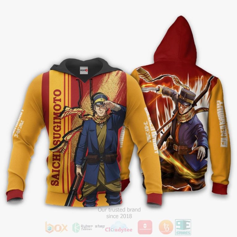 Saichi-Sugimoto-Custom-Golden-Kamuy-Anime-3D-Hoodie-Bomber-Jacket-3