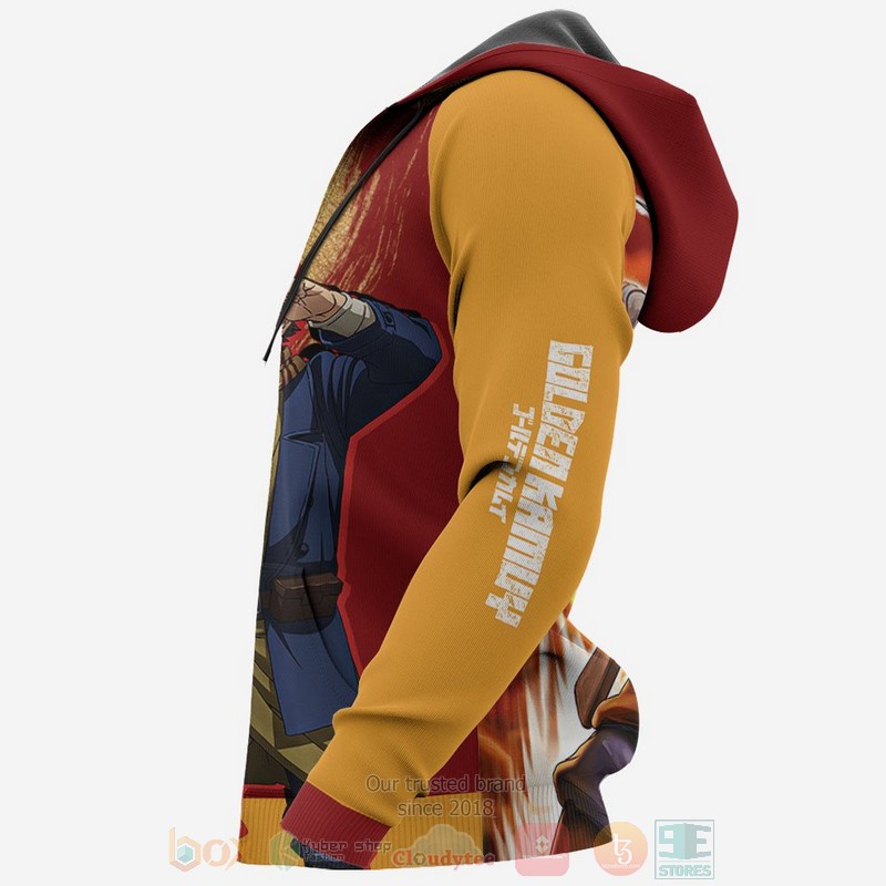 Saichi Sugimoto Custom Golden Kamuy Anime 3D Hoodie Saichi Sugimoto Custom Golden Kamuy Anime 3D Hoodie