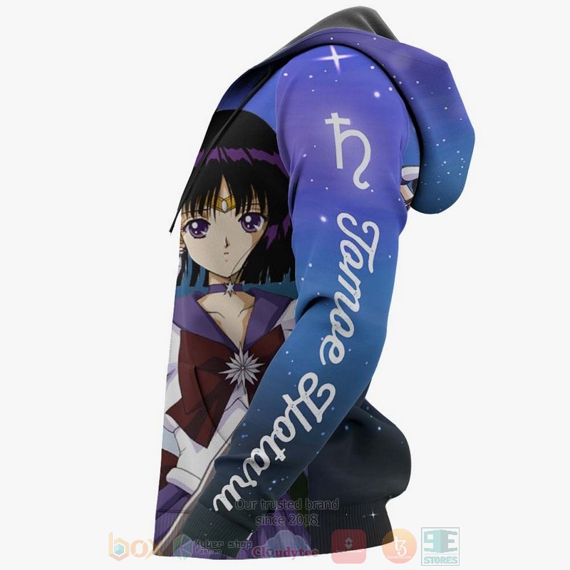 Sailor Saturn Hotaru Tomoe Sailor Moon Anime 3D Hoodie Sailor Saturn Hotaru Tomoe Sailor Moon Anime 3D Hoodie