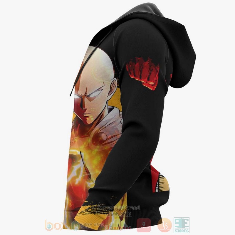 Saitama Funny And Cool One-Punch Man Anime 3D Hoodie Saitama Funny And Cool One-Punch Man Anime 3D Hoodie