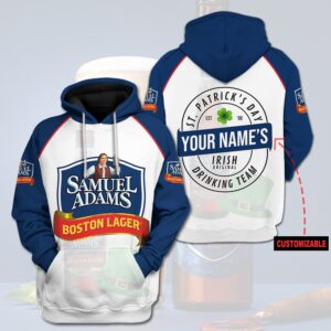 Samuel Adams Boston Lager 3D Hoodie