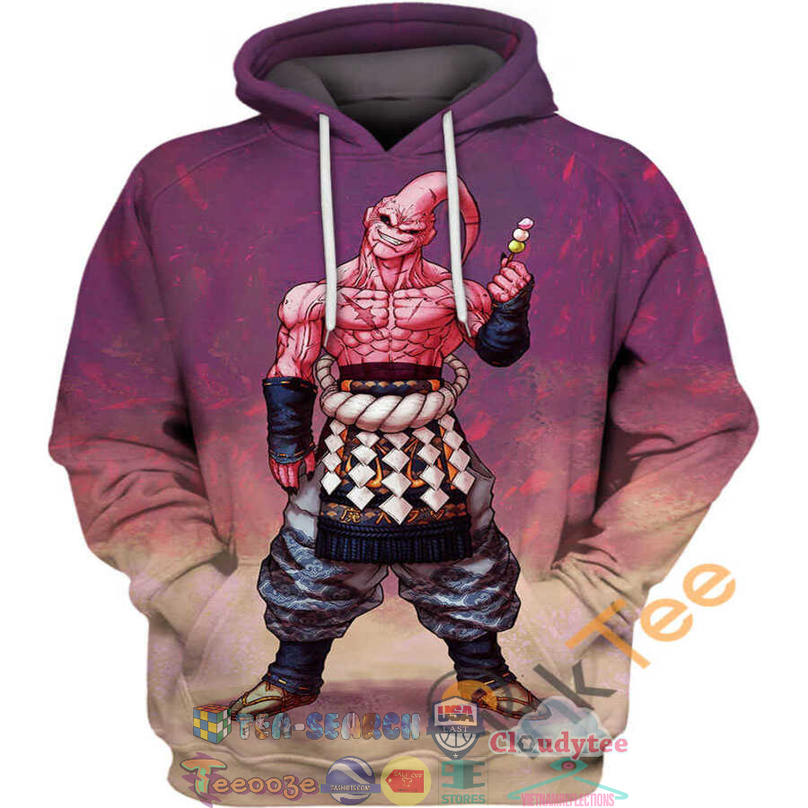 Samurai Buu Dragon Ball Hoodie 3D Samurai Buu Dragon Ball Hoodie 3D