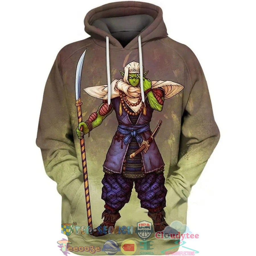 Samurai Piccolo Dragon Ball Z 3D Hoodie Samurai Piccolo Dragon Ball Z 3D Hoodie