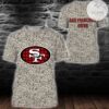 San Francisco 49Ers Plaid Flannelall Over Print Hoodie