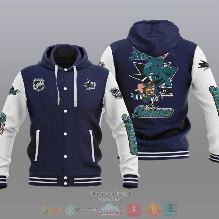 San-Jose-Sharks-Nhl-Tom-And-Jerry-Baseball-Hoodie-Jacket-3