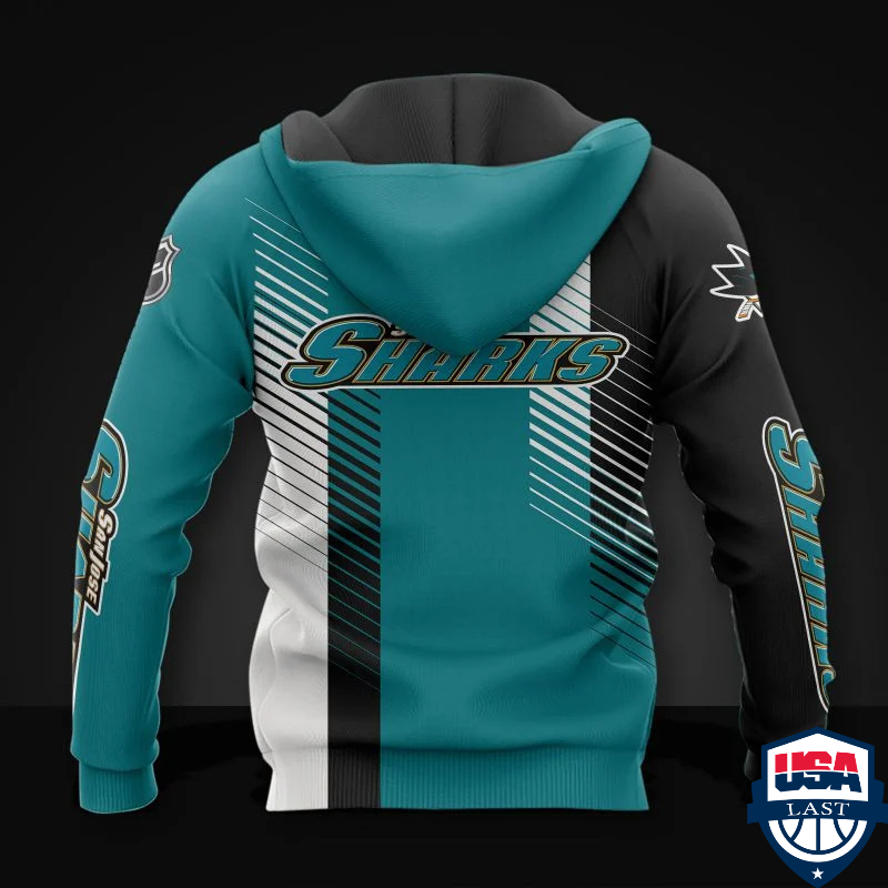 San Jose Sharks Nhl Ver 5 All Over Printed Hoodie San Jose Sharks Nhl Ver 5 All Over Printed Hoodie