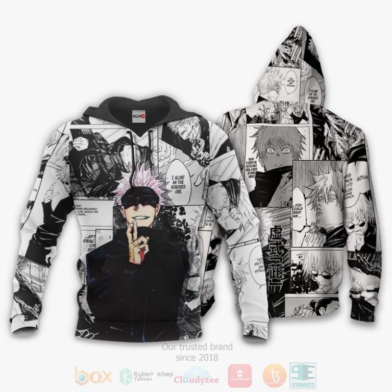 Satoru-Gojo-Custom-Jujutsu-Kaisen-Anime-Manga-3D-Hoodie-Bomber-Jacket-3
