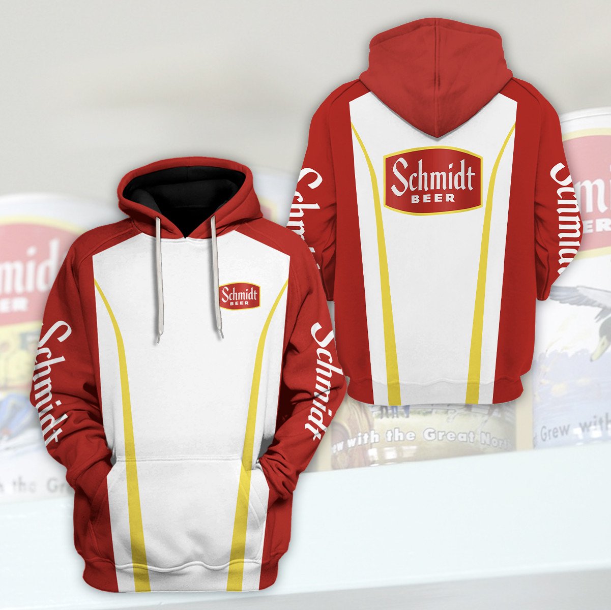 Schmidt Beer 3D Hoodie Schmidt Beer 3D Hoodie