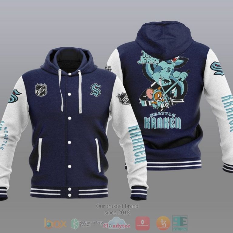 Seattle-Kraken-Nhl-Tom-And-Jerry-Baseball-Hoodie-Jacket-3