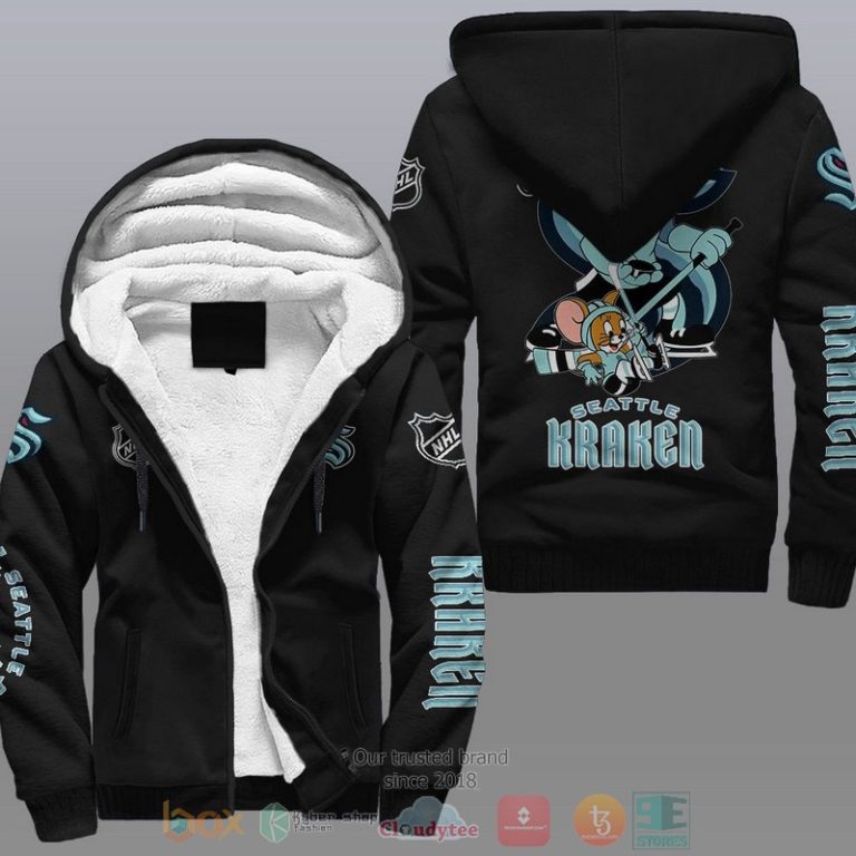 Seattle-Kraken-Nhl-Tom-And-Jerry-Fleece-Hoodie-1