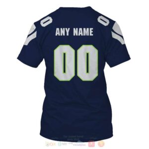 Seattle Seahawks Personalized 3D Hoodie