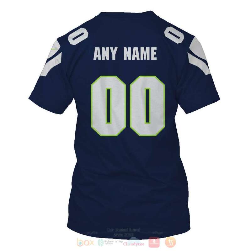 Seattle Seahawks Personalized 3D Hoodie Seattle Seahawks Personalized 3D Hoodie
