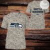 Seattle Seahawks Plaid Flannel All Over Print Hoodie