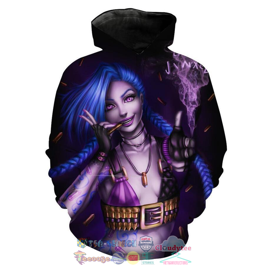 Sexy Jinx League Of Legends Hoodie 3D Sexy Jinx League Of Legends Hoodie 3D