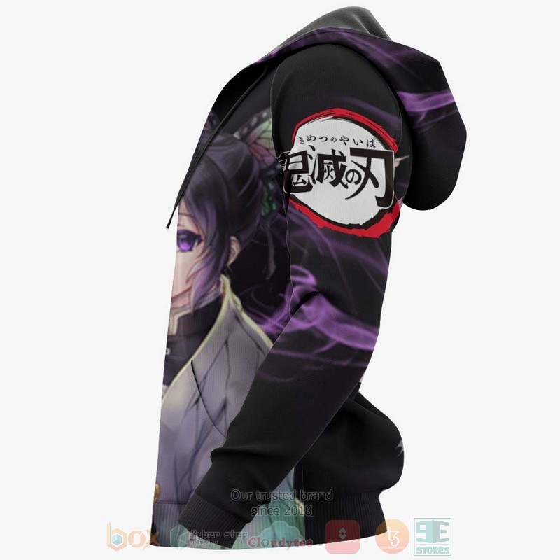 Shinobu Kocho Custom Kimetsu Anime 3D Hoodie Shinobu Kocho Custom Kimetsu Anime 3D Hoodie